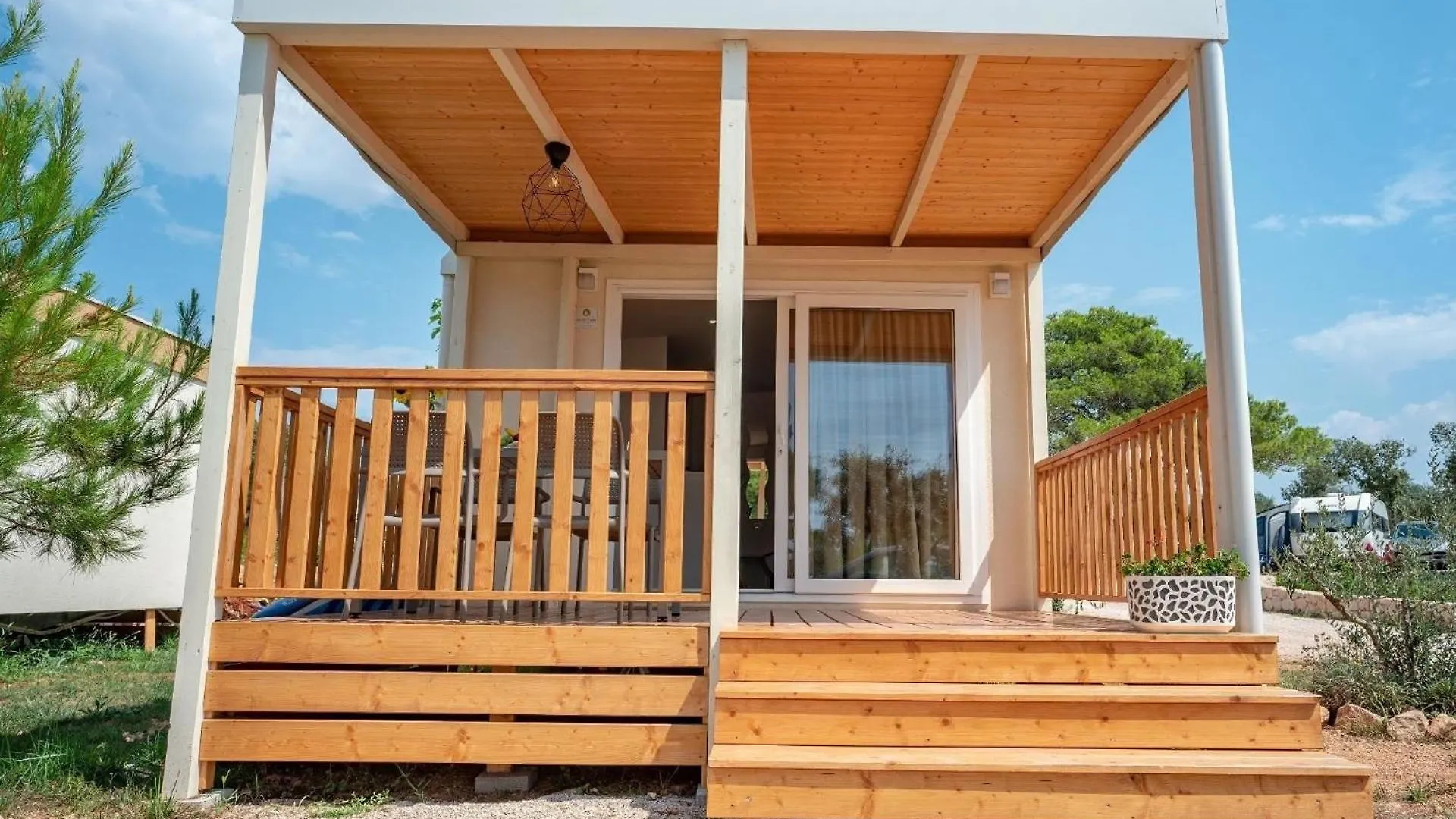 Apartman Studio Premium Mobilheim Auf Dem Campingplatz Ugljan Resort Horvátország